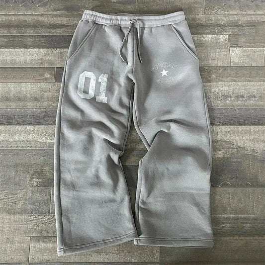 casual wide leg pants for men and women