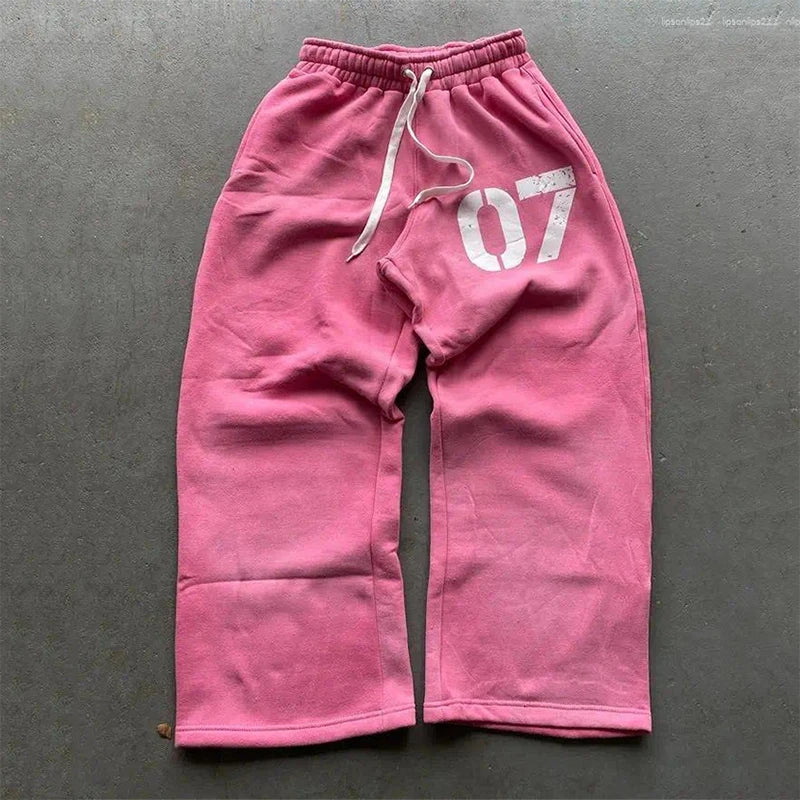casual wide leg pants for men and women